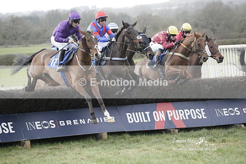 PtP 250223 0409 - Kimblewick Hunt Point-to-Point Kingston Blount 25/02/23