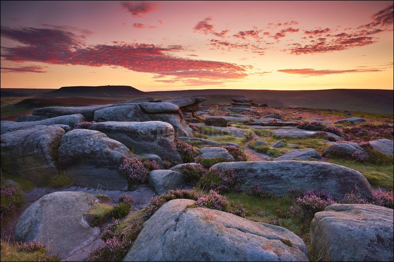 Over Owler Tor Dawn - Peak District | Dark Peak