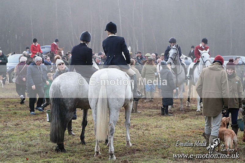 HUPY 261224 33 - Pytchley with Woodland Hunt Boxing Day Meet 26th December 2024