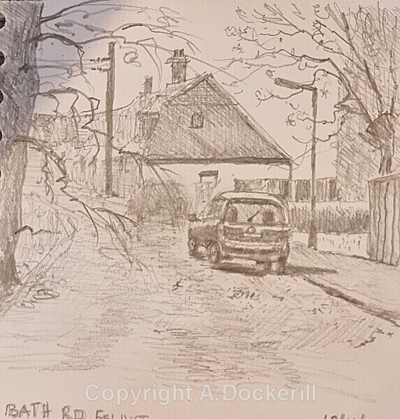 Bath Road Felixstowe - Sketches