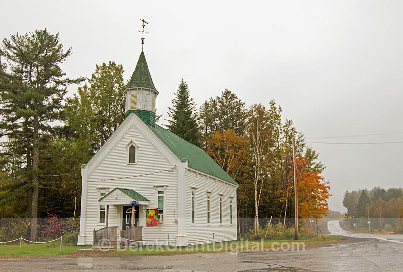 Gaspereau Forks United Church Queens County New Brunswick Canada - Churches of New Brunswick
