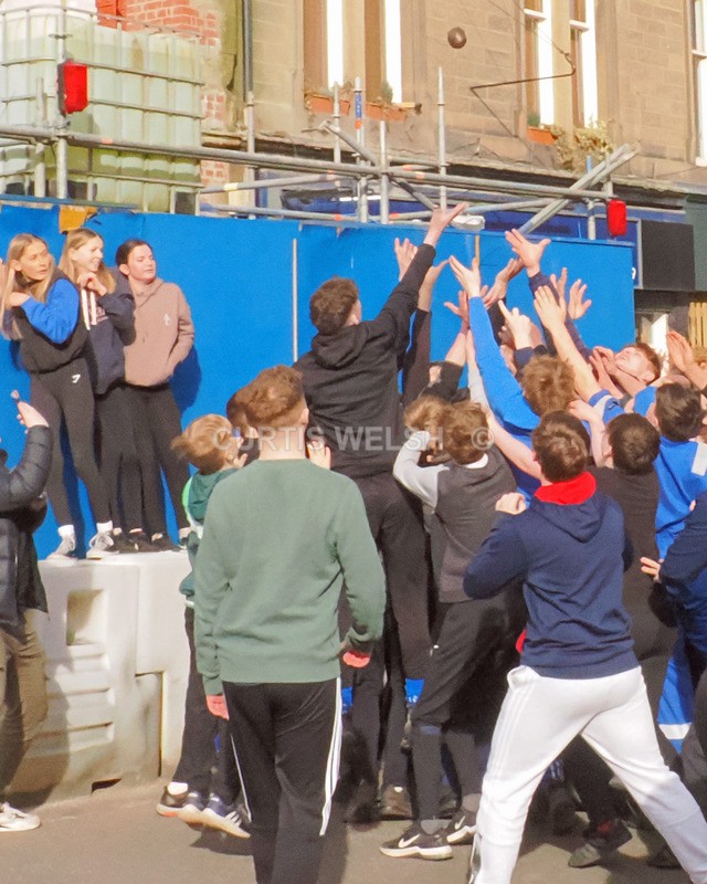 Catch 2 - Curtis Welsh - Jedburgh Hand Ba' event -. 2023