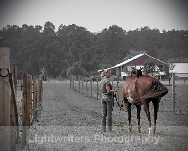 Haleys Horse_030 - Haley and Pilgrim