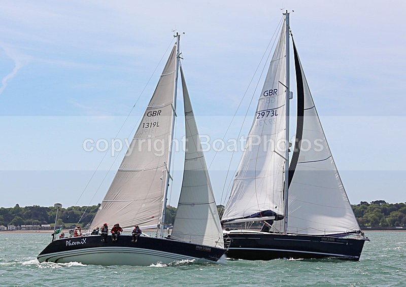 130601 PHOENIX GBR1319L GBR2973L WT7A9629 - ROUND THE ISLAND RACE - 1st June 2013