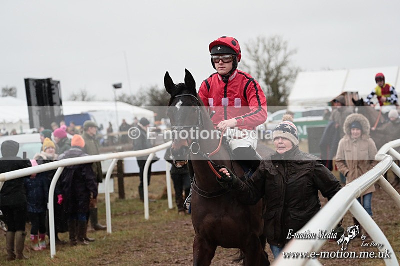 PtP 260125 829 - Cocklebarrow Point-to-Point racing with the Heythrop Hunt 26/01/25