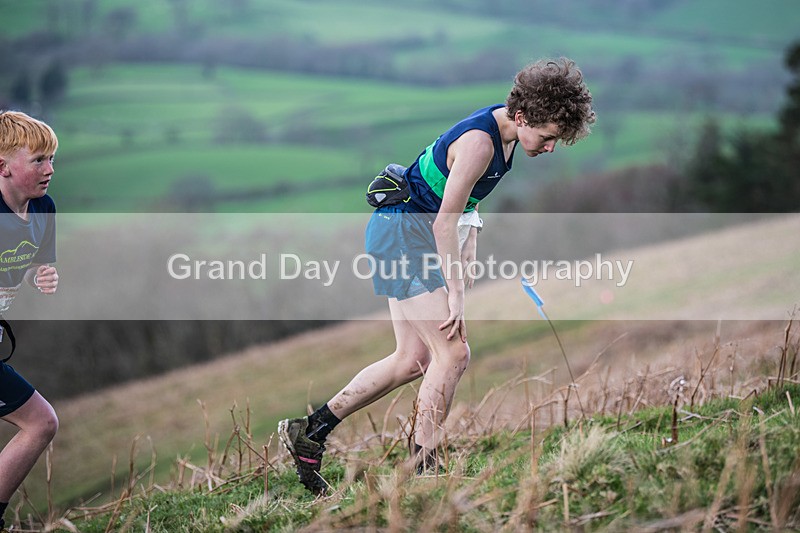 Arant Haw Juniors-33 - Kendal Winter League Arant Haw (Junior Races) Sunday 14th April 2024
