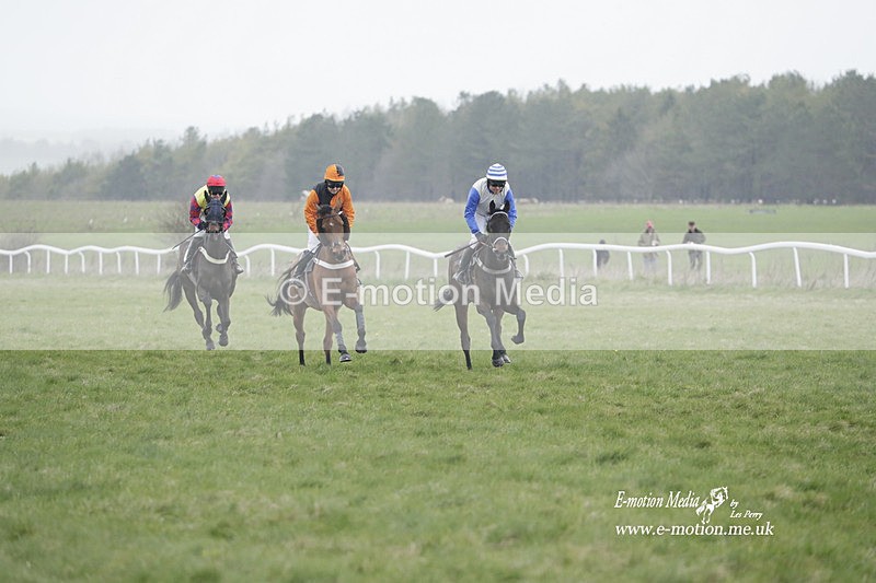 PtP 260323 0721 - New Forest Hounds Point-to-Point Larkhill 26/03/23