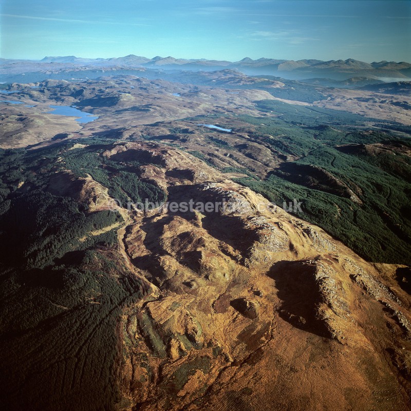 aerial pictures of Scotland Scotlands mountains hills moors highlands