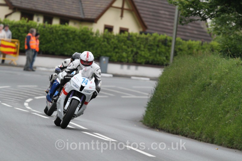 Adrian Harrison Honda / PRS Racing - Wednesday Practice - Solos