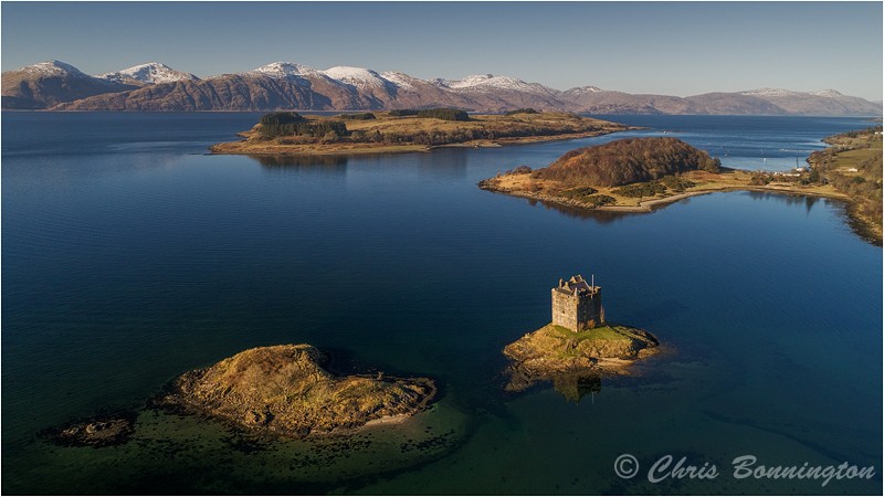 Castle Stalker - Aerial