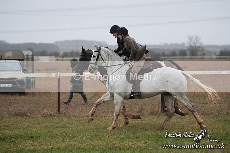 PtP 260125 250 - Cocklebarrow Point-to-Point racing with the Heythrop Hunt 26/01/25