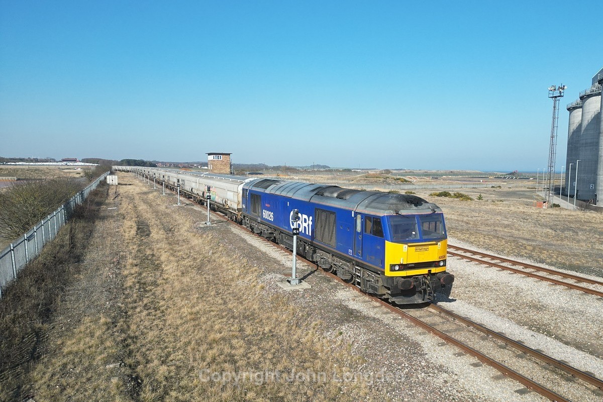 JL - 6.3.26 60026 6N87 Lynemouth - Tyne CT, Lynemouth - Latest shots