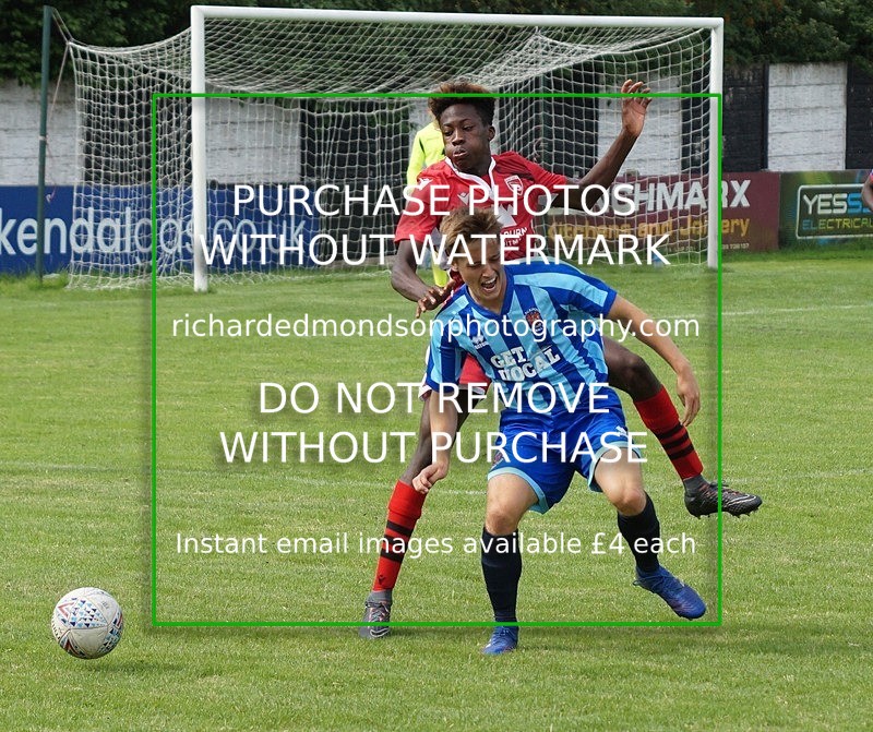 DSC06707 - Morecambe Under 18s v Blackpool Under 18's (Saturday 3 August 2019)