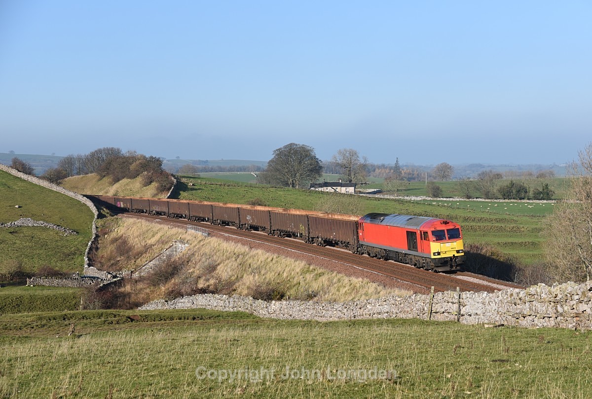 JL - 17.11.18 60010 6E97 Kirkby Thore - Milford Sidings, Waitby - Waitby