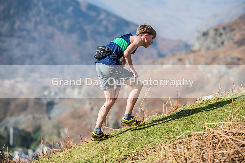 Elterwater-198 - Kendal Winter League Elterwater Under 15/17 Fell Races Sunday 9th March 2025