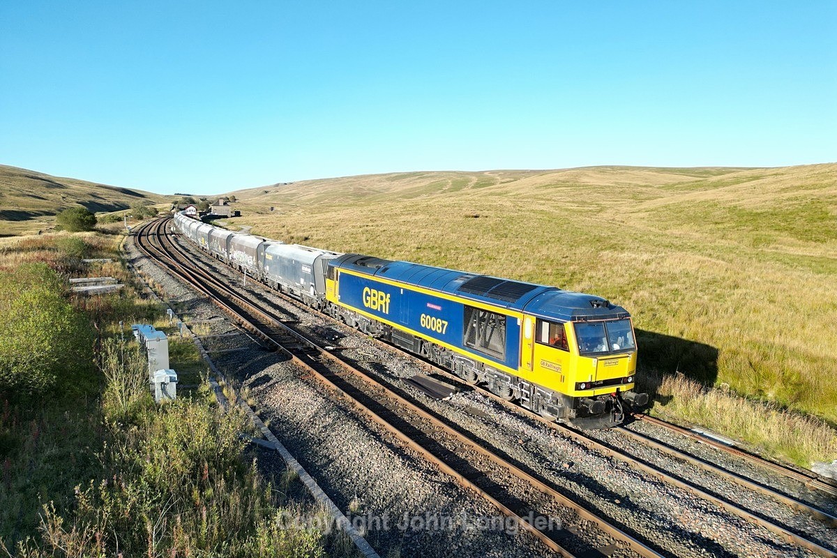 JL - 18.9.24 60087 6E77 Arcow - Hunslet, Blea Moor Loop - Latest shots