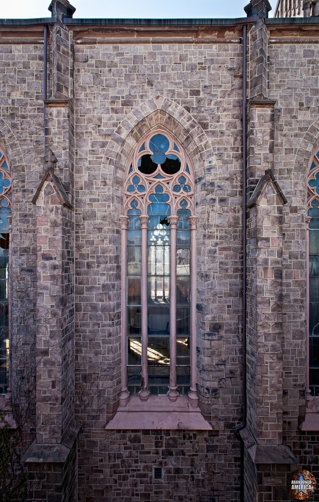 St. Boniface Church (Philadelphia, PA) Window Exterior