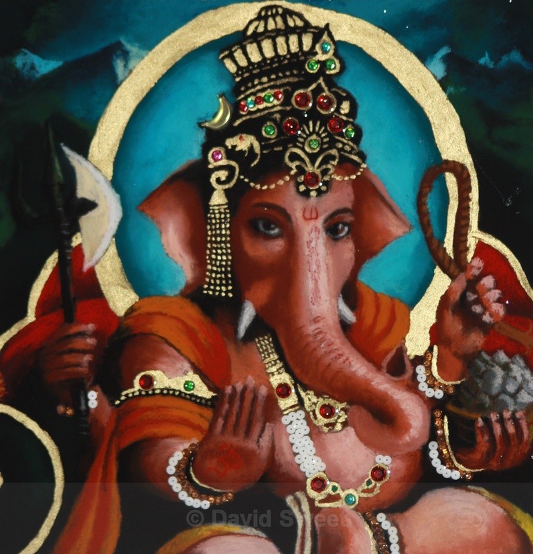 Ganesha in resin - Paintings