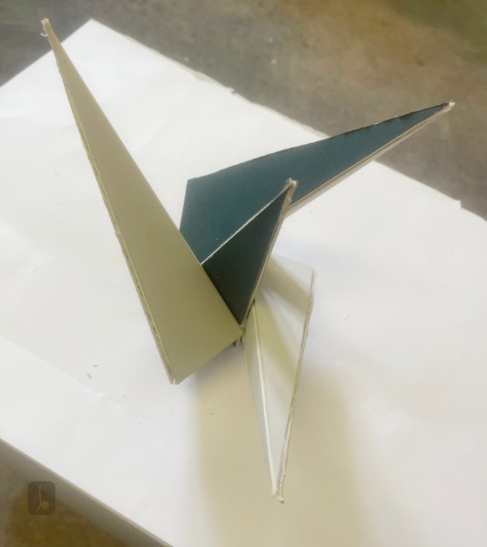 Flight - Four Tetrahedrons - departures and returns