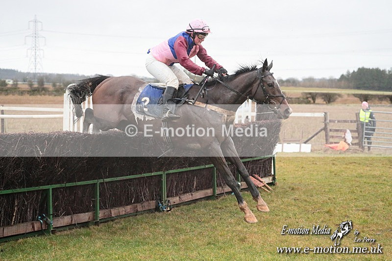 PtP 260125 359 - Cocklebarrow Point-to-Point racing with the Heythrop Hunt 26/01/25