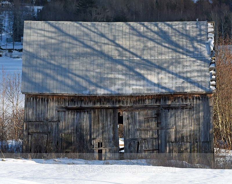 Old Barns New Brunswick Canada
