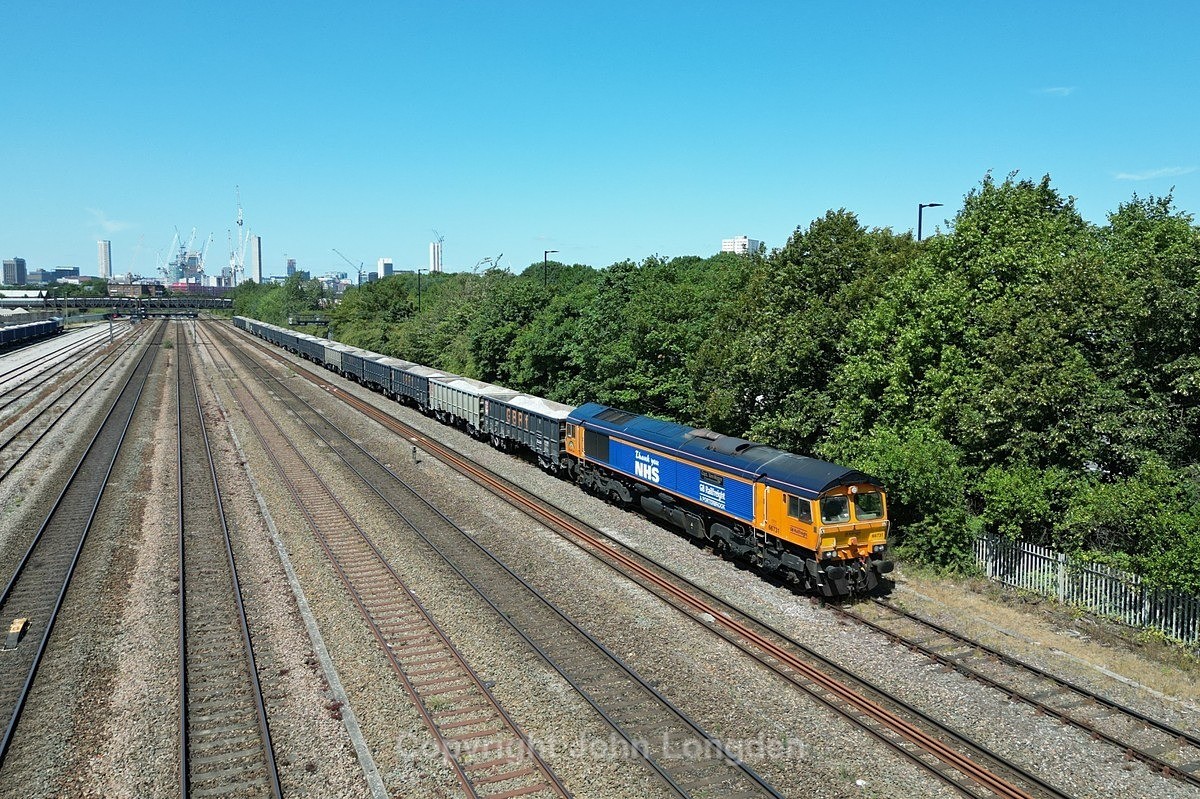 JL - 9.7.25 66731 6G99 Tunstead - Banbury, Small Heath - Latest shots