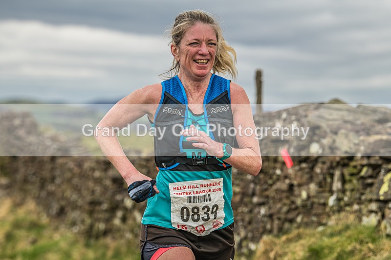 Helm Hill -784 - Kendal Winter League Helm Hill Fell Races (Under 13/15/17 & Seniors) Sunday 16th March 2025