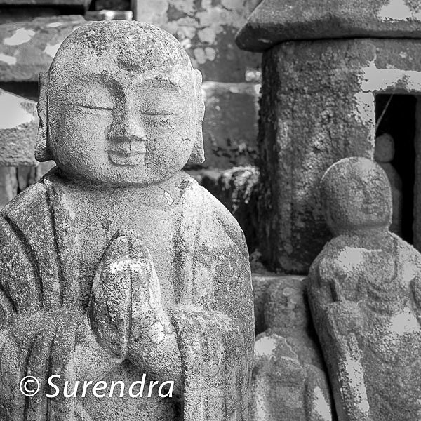 Chokokuji Temple 1 - Jizo on Sado Island
