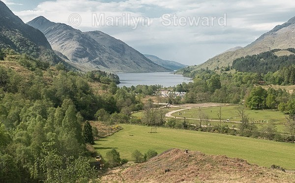 Landscape near the Glenfinnan viaduct-1 - Scotland