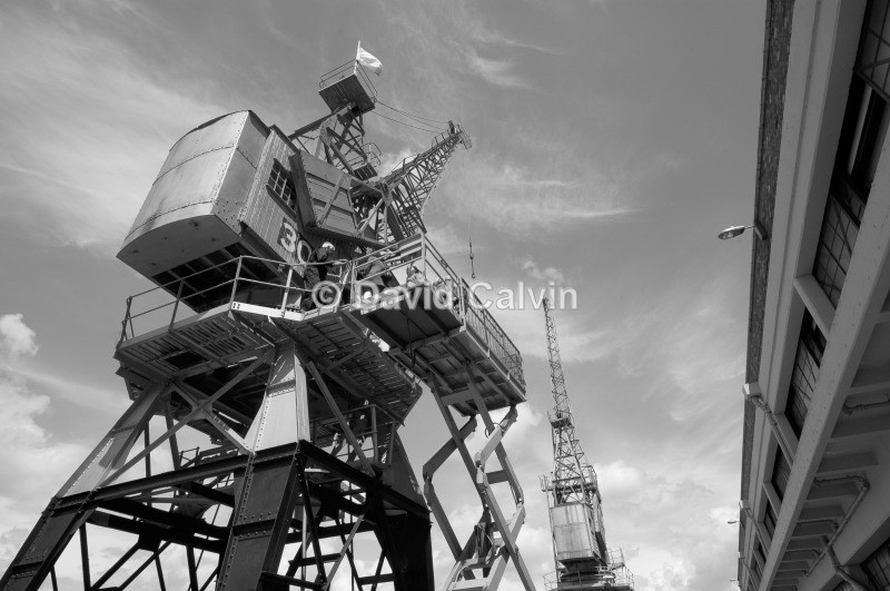Electric Cranes - Bristol Harbourside