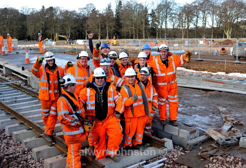 TWEEDBACK END OF LINE - WAVERLEY LINE 2012-2015
