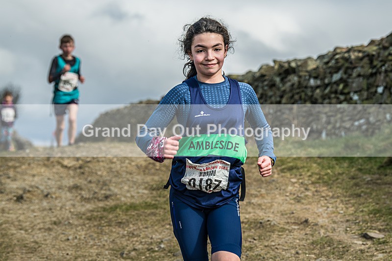 Helm Hill -168 - Kendal Winter League Helm Hill Fell Races (Under 13/15/17 & Seniors) Sunday 16th March 2025