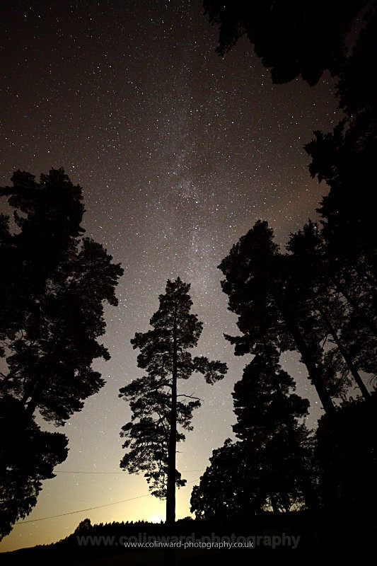The night sky at Tunstall, Weardale      ref 4275 - County Durham