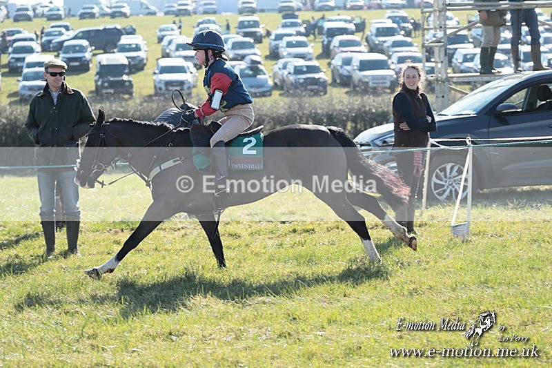 PR 010325 75 - Pony Racing from Beaufort Races Didmarton 01/03/25