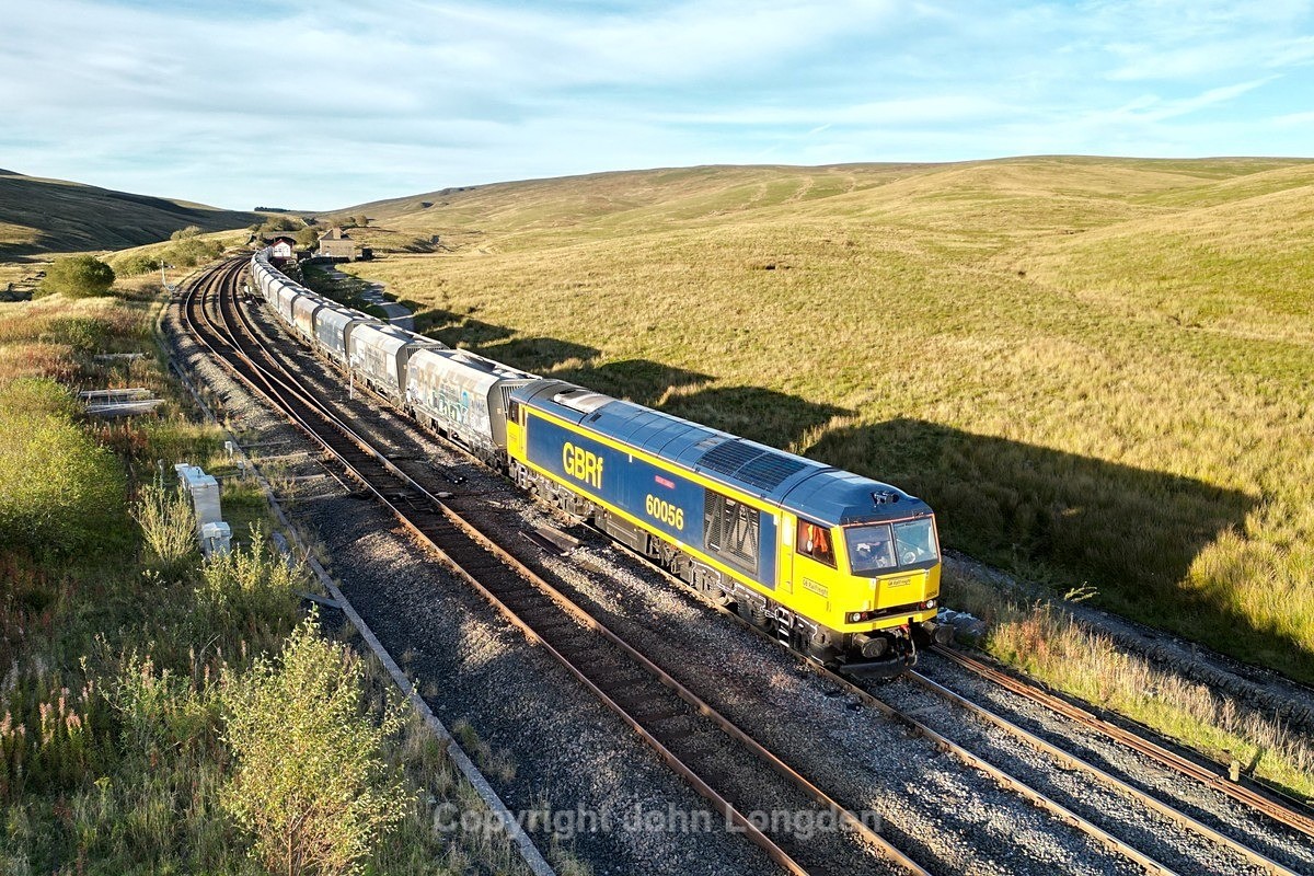 JL - 16.9.24 60056 6E77 Arcow - Hunslet, Blea Moor loop - Latest shots