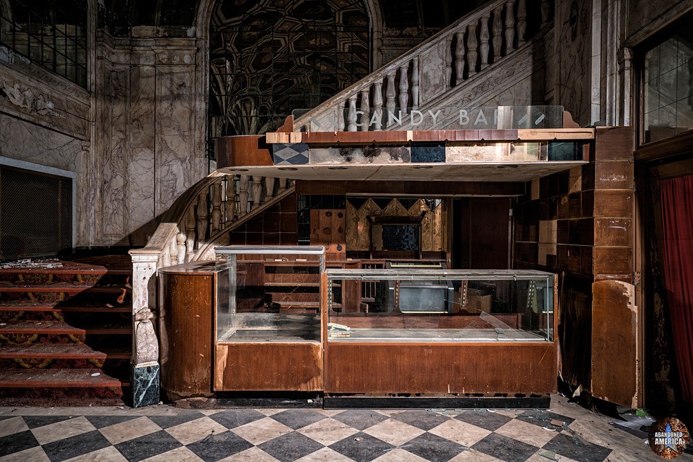 The Abandoned Palace Theatre in Bridgeport, CT