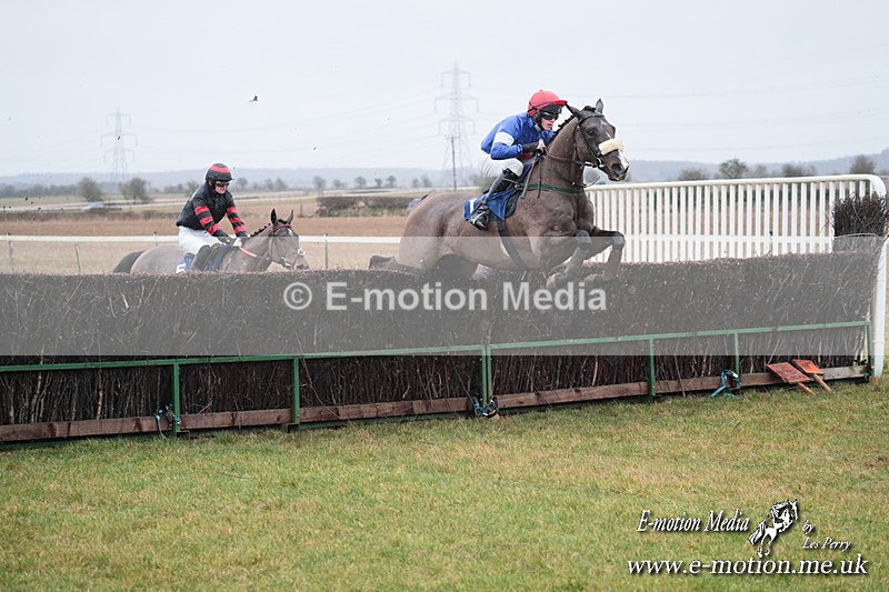 PtP 260125 68 - Cocklebarrow Point-to-Point racing with the Heythrop Hunt 26/01/25