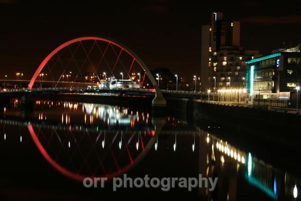 Finneston Road Bridge or Clyde Arc, Glasgow - Landscapes