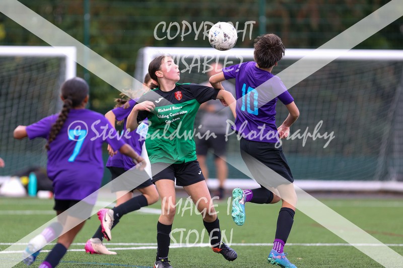 1DX30588 - 2025-09-13 FC Abbey Meads U13 Blue Girls V AFC Corsham U13 Pumas
