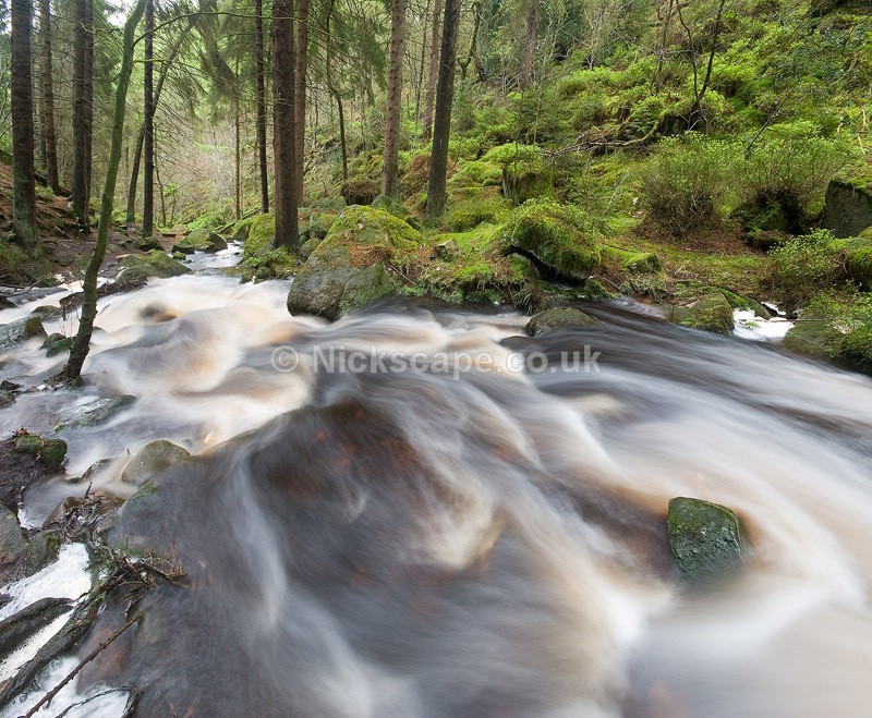 Wyming Brook Falls - City of Sheffield, UK - Peak District Landscape Photography Gallery