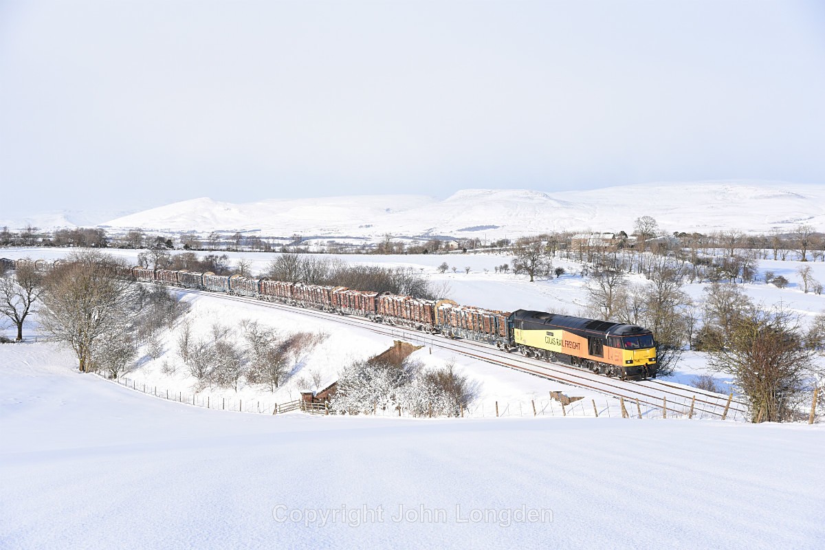 JL - 28.2.18 60087 6J37 Carlisle - Chirk, Gallansay - Gallansay