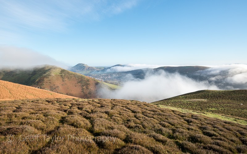Church Stretton from Nils - The Long Mynd