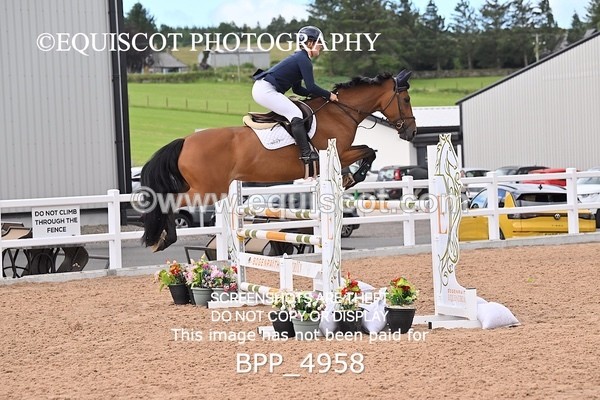 BPP_4958 - CLASS 7 THURS Redpost Equestrian Senior Foxhunter/1.20m Open