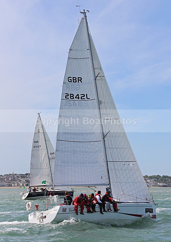 130601 SUN GBR2842L WT7A9633 - ROUND THE ISLAND RACE - 1st June 2013