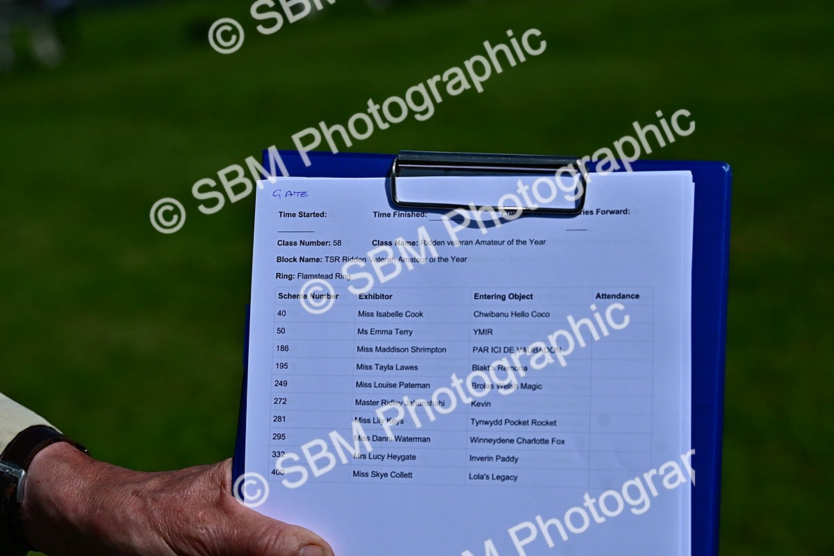 SBM_03702 - Class 58 - TSR  Ridden Veteran Amateur of the year