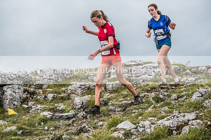 Year 10-11-223 - The English Schools Fell Running Championship Giggleswick Year 10-11 Sunday 6th October 2024