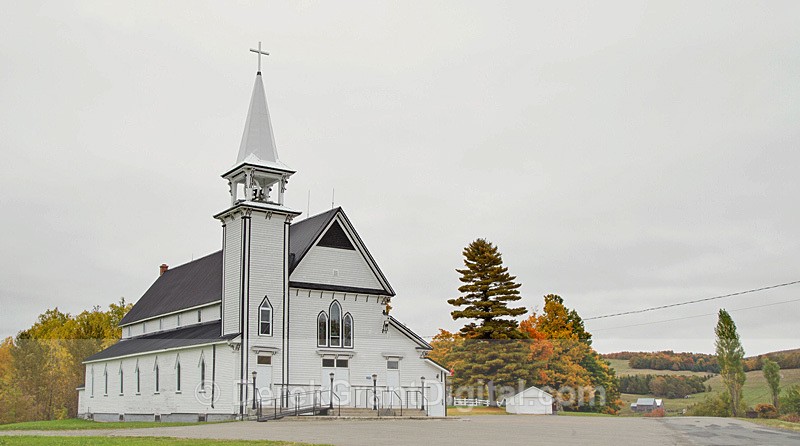 Saint John The Evangelist Church Johnville New Brunswick Canada - Churches of New Brunswick