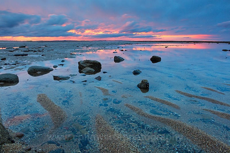 Sand patterns, Druridge Bay, Northumberland      ref 0076 - Northumberland