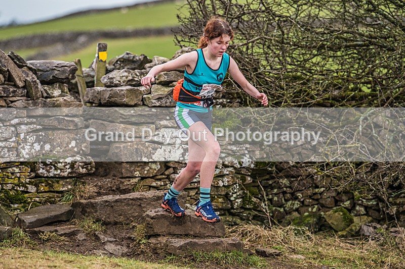 Cunswick U15  U17-67 - Kendal Winter League Cunswick Scar Junior Under 15 & 17 Fell Races Sunday 26th January 2025