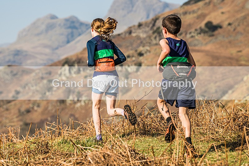 Elterwater-164 - Kendal Winter League Elterwater Under 13 Fell Race Sunday 9th March 2025